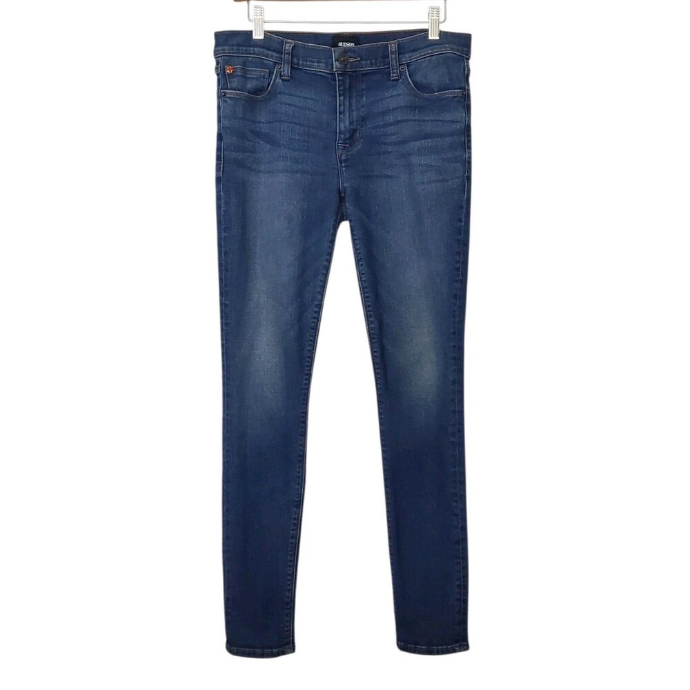 HUDSON Krista Super Skinny Women's Denim Jeans Size 30x29 Medium Wash